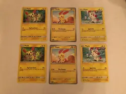 Lot Of 6 Plusle Pokemon Cards - Image 1