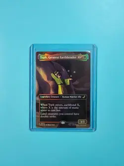 Toph, Greatest Earthbender 0070 Borderless Avatar: The Last Airbender MTG - Image 1