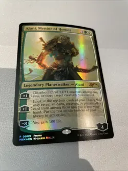Magic The Gathering MTG Ajani, Mentor of Heroes Foil Promo - NM - Image 1
