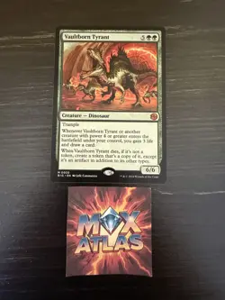 MTG - Vaultborn Tyrant - Outlaws of Thunder Junction: the Big Score - Regular - Image 1