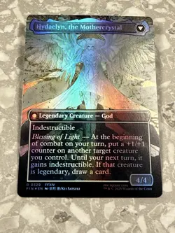 Venat, Heart of Hydaelyn (Borderless) #329 FOIL MTG Final Fantasy FIN NM X1 - Image 2