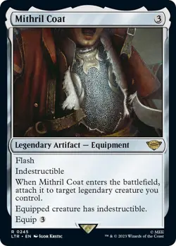 Mithril Coat Universes Beyond: the Lord of the Rings: Tales of Middle-Earth Regular for sale online - Image 3