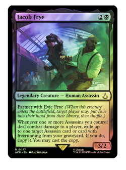 Jacob Frye - Foil Assassin's Creed MTG - Image 1