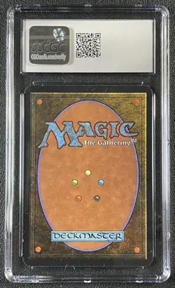 SWAMP BLUE TINT CGC 8 1993 MAGIC: THE GATHERING MTG ALPHA #NNO BASIC LAND 8169 - Image 2