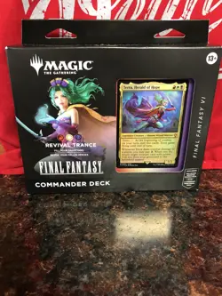 Magic The Gathering Final Fantasy Commander Deck Revival Trance SEALED (LOOK) - Image 1