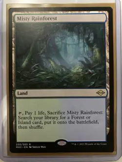 Misty Rainforest MTG Modern Horizons 2 250 Standard Printing - Image 1