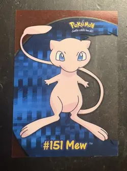 Topps Pokemon Mew #151 Clear Card PC7 - Image 1