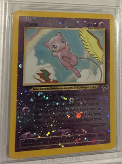 BGS 9 2001 Pokemon Southern Islands Promo Mew Holo #1 - Image 2
