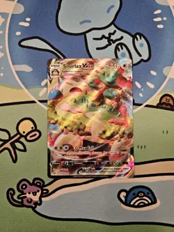 Pokemon TCG: Snorlax VMAX Ultra Rare (142/202) Sword & Shield: Base Set NM - Image 1