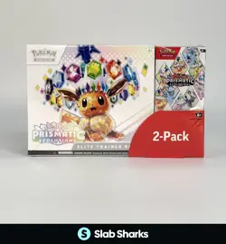 POKEMON PRISMATIC EVOLUTIONS ELITE TRAINER BOX & BOOSTER BUNDLE SEALED 2 PACK - Image 1