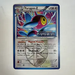 Pokemon TCG Cards Prerelease Porygon-Z BW84 Plasma Blast Promo Holo LP - Image 2