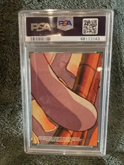 Charizard Evolution Set Pokemon Movie Edition Topps Sticker PSA 8 - Image 3