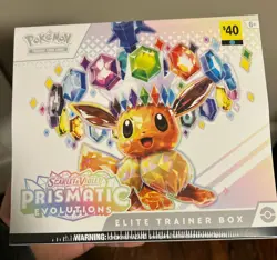 Pokemon Scarlet Violet Prismatic Evolutions Elite Trainer Box ETB New/Sealed✅ - Image 1