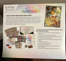 Pokemon Scarlet Violet Prismatic Evolutions Elite Trainer Box ETB New/Sealed✅ - Image 2