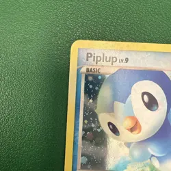 Pokemon TCG Piplup POP RARE PROMO Cosmos Holo DP03 2007 LP/NM - Image 2