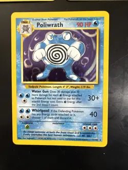Pokemon 1999 Base Set HOLOS Lot of 3,Alakazam,Zapdos,Poliwrath - Image 4