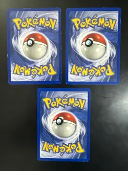 Pokemon 1999 Base Set HOLOS Lot of 3,Alakazam,Zapdos,Poliwrath - Image 5