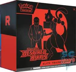 Pokemon TCG SV Destined Rivals ETB Elite Trainer Box Factory Sealed New - Image 1