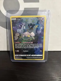 Pokemon TCG Mew GG10/GG70 Galarian Gallery Crown Zenith Holo Full Art - Image 1