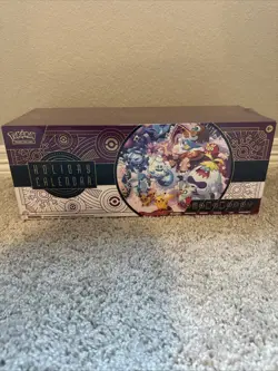 Pokemon TCG 2025 Holiday Advent Calendar (6 Packs, 8 Promos, 7 Fun Packs) NEW! - Image 1