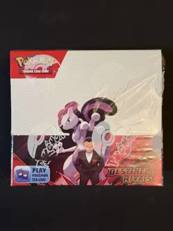 Pokemon Destined Rivals Booster Box Factory Sealed - Image 1