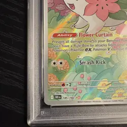 Pokemon Shaymin Illustration Rare 185/182 (2025 Destined Rivals) English PSA 9 - Image 4