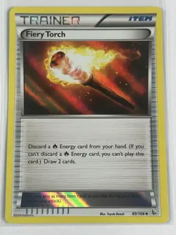 Pokemon Fiery Torch 89/106 Flashfire Reverse Holo Uncommon - Image 1