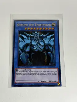 2023 Yu-Gi-Oh! 25th Anniversary LC01-EN001 Obelisk the Tormentor Ultra Rare NM - Image 3