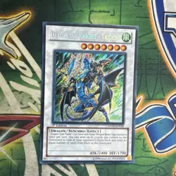 Yugioh! Dragunity Knight - Trident HA04-EN028 Secret Rare 1st Edition VLP/NM - Image 1