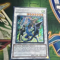 Yugioh! Dragunity Knight - Trident HA04-EN028 Secret Rare 1st Edition VLP/NM - Image 2