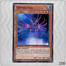 Tripod Fish - ABYR-EN006 - Common 1st Edition Yugioh - Image 1