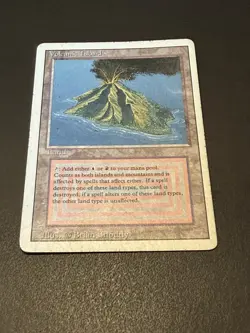 MTG Volcanic Island Revised English Rare MP - Image 5
