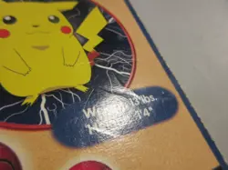 Pikachu PokeTrivia Burger King Pokemon Card Damaged - Image 2