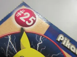 Pikachu PokeTrivia Burger King Pokemon Card Damaged - Image 3