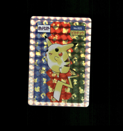 FAN-ART READ DESCRIPTION BELOW HOLO Pikachu Card Pikachu Pokemon Card p1 - Image 1