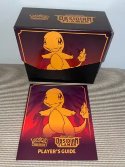POKEMON OBSIDIAN FLAMES -OPENED- ELITE TRAINER BOX + SEALED PROMO CARD WOW👀🎃💕 - Image 5