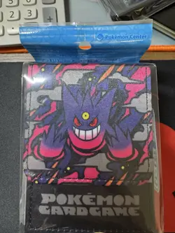 Pokemon Official Card Game Flip Deck Case Mega Gengar Japanese New - Image 1