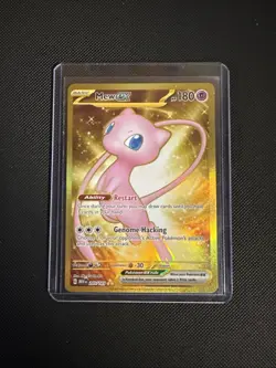 Mew ex 205/165 Scarlet & Violet 151 Full Art Secret Rare Holo Pokemon Card NM - Image 1