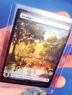 MTG Magic Final Fantasy FOIL Chocobo Track Lands All Holiday Variants 5 Card Set - Image 5