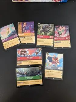 Disney Lorcana Azurite Sea Cold Foil Lot! Common/Uncommon/Rare - 21 Total Cards! - Image 4