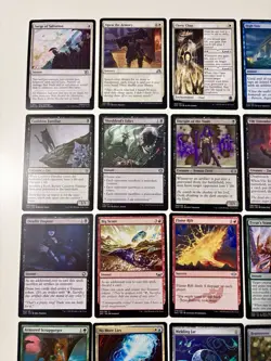 Magic The Gathering U Commander Staple 25 Card Lot & 200+ Uncommons w Deck Box - Image 2