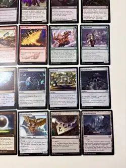 Magic The Gathering U Commander Staple 25 Card Lot & 200+ Uncommons w Deck Box - Image 5