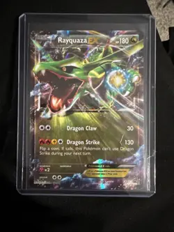 Pokemon TCG Rayquaza EX XY73 XY Black Star Promo 2015 Ultra Rare Card - Image 1