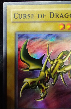 Yu-Gi-Oh LOB-066 Curse of Dragon Super Rare Holo Card NM/Mint Condition #N10C3 - Image 2