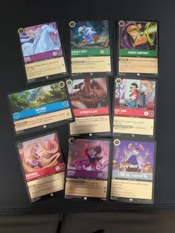 Disney Lorcana Fabled Cold Foil Lot! Common/Uncommon - 22 Total Cards! - Image 3