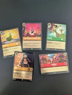 Disney Lorcana Fabled Cold Foil Lot! Common/Uncommon - 22 Total Cards! - Image 4