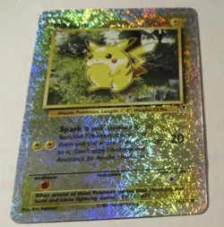 Pokemon TCG Legendary Collection Pikachu Reverse Holo Card 86/110 Played 2002 - Image 1