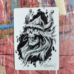 Jeff Easley signed MTG Magic the Gathering artist proof card w/ original drawing - Image 1