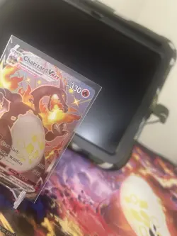 Pokemon TCG Charizard VMAX Holo Ultra Rare Card SV107/SV122 Shining Fates - Image 3