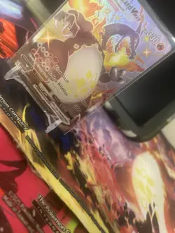Pokemon TCG Charizard VMAX Holo Ultra Rare Card SV107/SV122 Shining Fates - Image 5